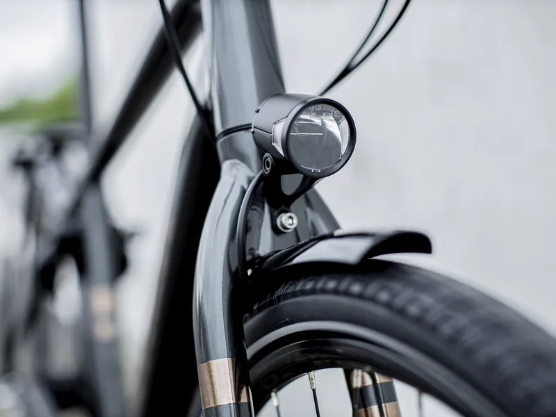 2022 Trek District 4 Equipped Hybrid Bike in Grey-3